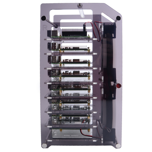 Rack Tower Pro, 8-Layer Gehuse fr Raspberry Pi Cluster