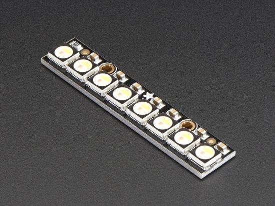 Adafruit NeoPixel Stick - 8 x 5050 RGBW LEDs - Warmweiß - ~3000K