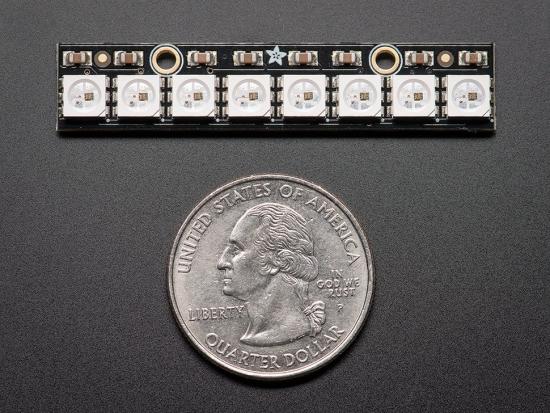 Adafruit NeoPixel Stick - 8 x 5050 RGB LED mit integrierten Treibern