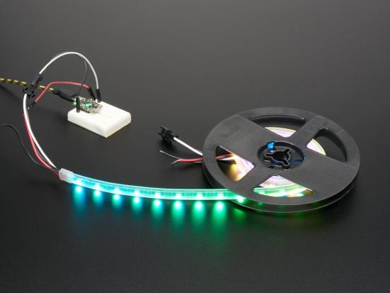 Adafruit NeoPixel LED Side Light Streifen - 60 LED, 1m