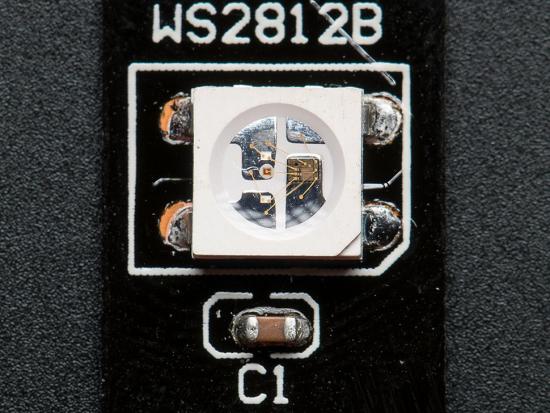 Adafruit NeoPixel Digital RGB LED Streifen - 60 LED, schwarze Leiterbahn, 4m
