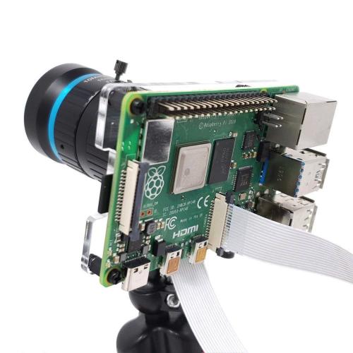 Basic Mounting Plate fr High Quality Camera und Raspberry Pi 4 / 3 / 3B+