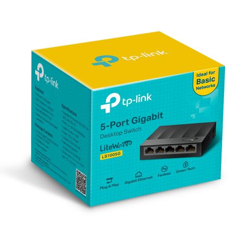 TP-Link LS1005G LiteWave 5-Port Gigabit Switch