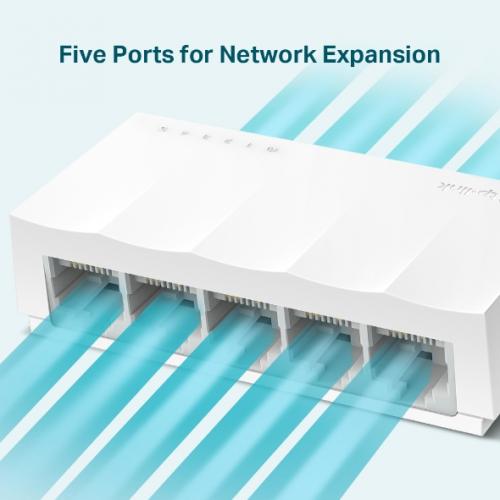 TP-Link LS1005 LiteWave 5-Port Fast Ethernet Switch