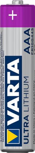 VARTA Ultra Lithium Batterien, Micro AAA, 2er Blister