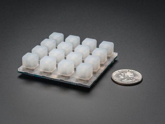 Adafruit Trellis Monochrom Treiber-PCB fr 4x4 Keypad & 3mm LEDs