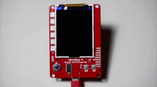 SparkFun MicroMod Input und Display Carrier Board