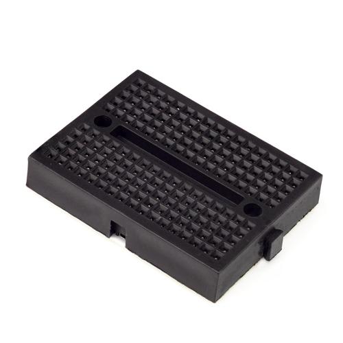 Mini Breadboard mit 170 Kontakten - Farbe: schwarz