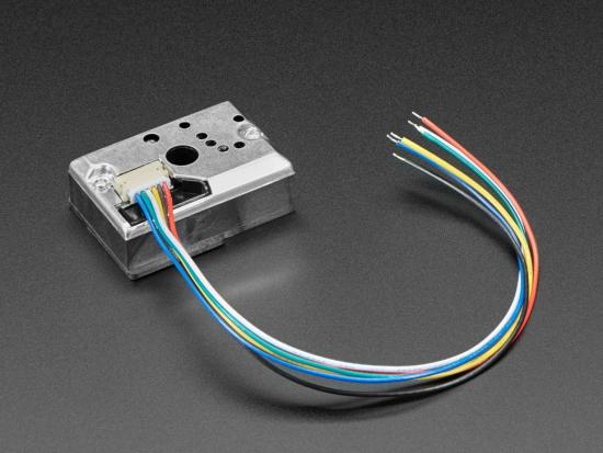 Adafruit Staubsensor Modul Kit - GP2Y1014AU0F mit Cable