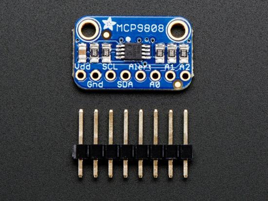 Adafruit MCP9808 Hochprzisions I2C Temperatur Sensor Breakout Board