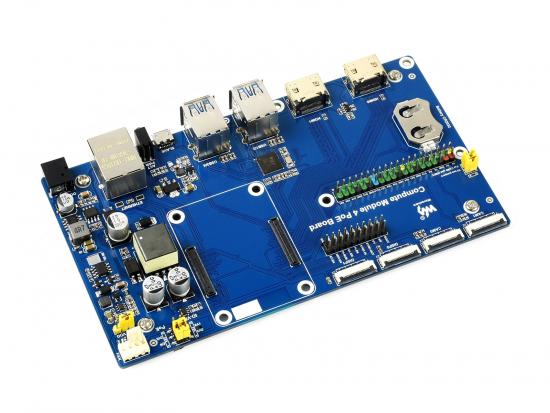 Raspberry Pi Compute Module 4 IO Board mit PoE Funktion