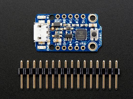 Adafruit Trinket Mini Microcontroller, 5V Logik