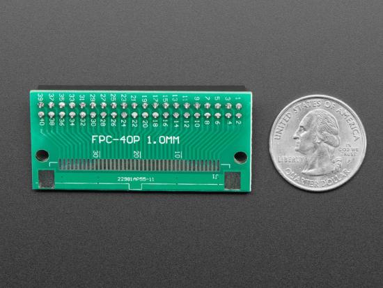Adafruit 40-poliger FPC auf gerade 2x20 IDC-Buchsenleiste-Adapter