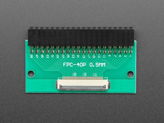 Adafruit 40-poliger FPC auf rechtwinklige 2x20 IDC Buchsenleisten Adapter