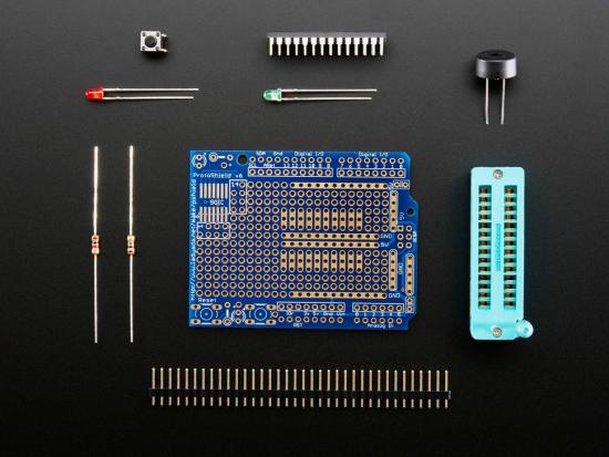Standalone AVR ISP Programmer Shield Kit fr Arduino - inklusive Chip!