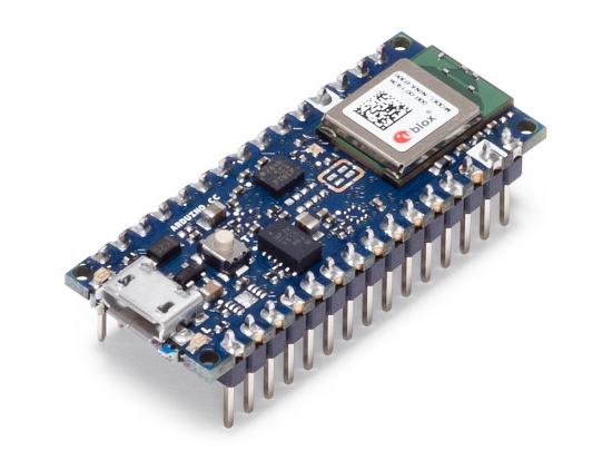 Arduino Nano 33 BLE, mit Headern