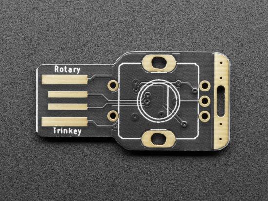 Adafruit Rotary Trinkey - USB NeoPixel Drehgeber