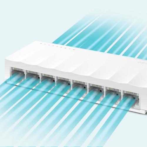 TP-Link LS1008 LiteWave 8-Port Fast Ethernet Switch