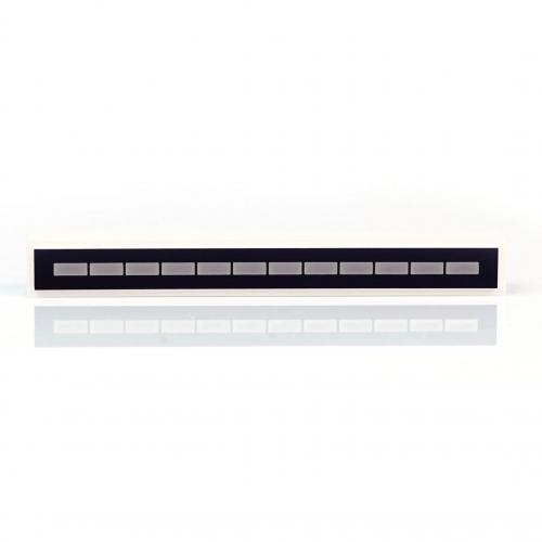 12 Segment Lineare LED Leiste / Anzeige, 8x grn / 4x rot