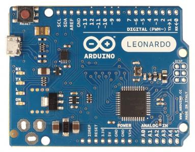 Arduino Leonardo ohne Header