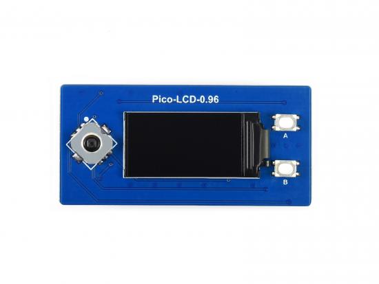 0,96 Zoll LCD Display Modul fr Raspberry Pi Pico, 65K Farben, 160x80, SPI