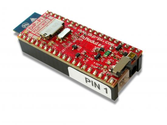 DiP-Pi PICO PIOT, Stromversorgung und WLAN fr Raspberry Pi Pico