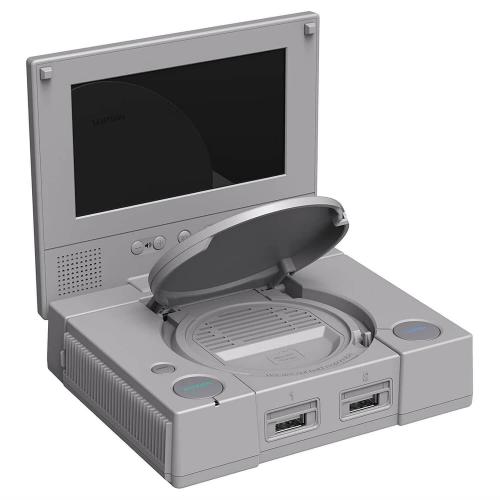 Retroflag PiStation Gehuse + LCD fr Raspberry Pi 4 Retro Gaming Spielekonsole