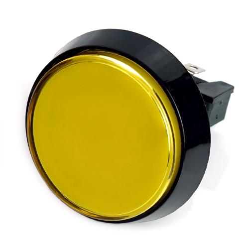 Large Arcade Button, 60mm, beleuchtet (LED 12V DC) - Farbe: gelb