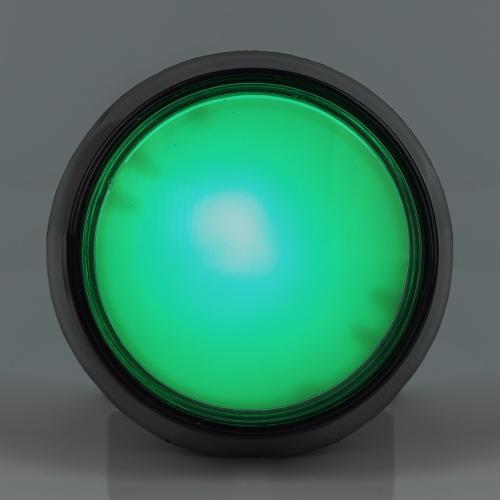 Large Arcade Button, 60mm, beleuchtet (LED 12V DC) - Farbe: grn