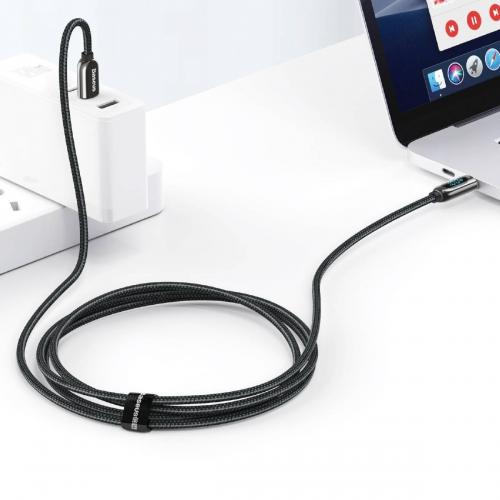 Baseus Display Kabel, USB Type-C - USB Type-C, 100W, schwarz, 1m