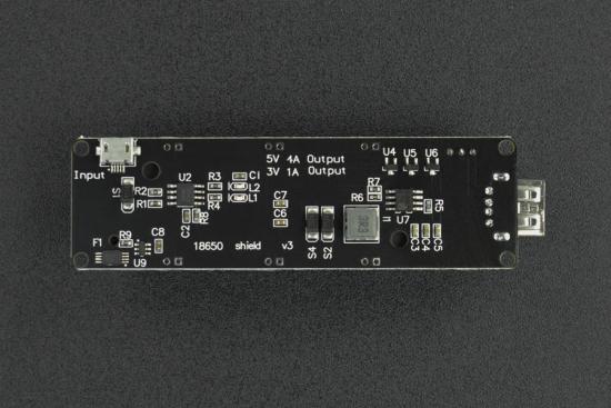DFRobot Batteriehalter fr 1x 18650, USB-A Ausgang