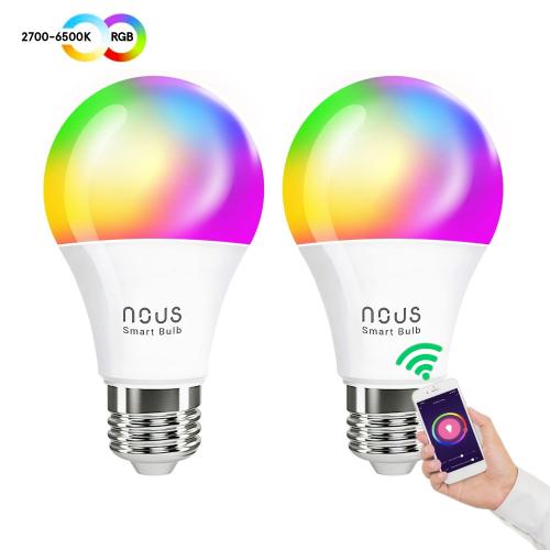 NOUS P3 Smart WIFI Bulb RGB E27 (2pcs)