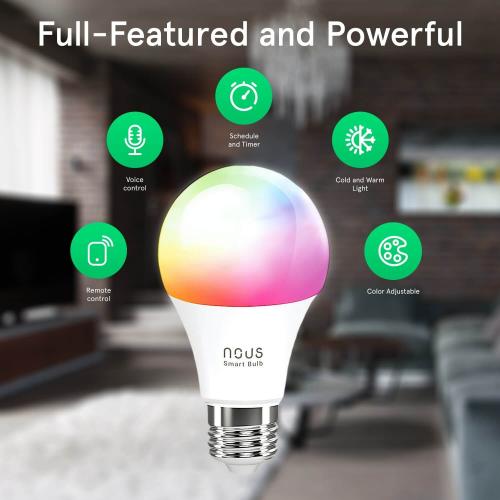 NOUS P3 Smart WIFI Bulb RGB E27 (4pcs)