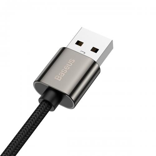 Baseus Legend Series USB Type C Kabel, A Stecker - C Stecker gewinkelt, 66W, schwarz, 1m
