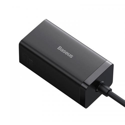Baseus GaN5 Pro Quick Charger / Ladegert, 2x USB-C + USB + HDMI, 67W, schwarz