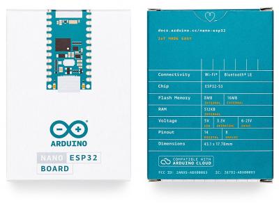 Arduino Nano ESP32, ohne Header