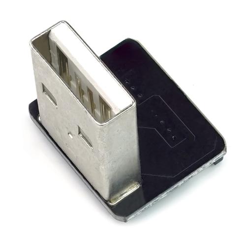 USB 2.0 Typ A Stecker, nach unten gewinkelt, fr DIY USB Kabel
