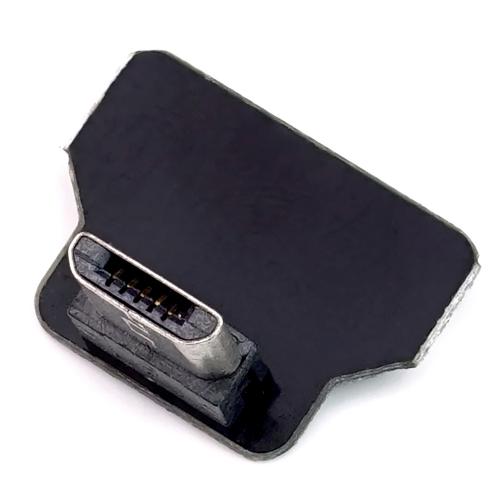 Micro USB 2.0 Typ B Stecker, nach oben gewinkelt, fr DIY USB Kabel