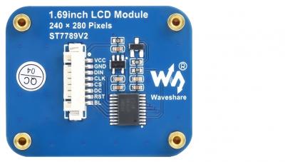 Waveshare 1.69 Zoll LCD Display Modul: IPS, 240280 Auflsung, SPI-Schnittstelle, 262K Farben