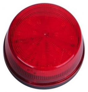 LED Signalleuchte, blinkend, 70mm, 12V DC - Farbe: rot