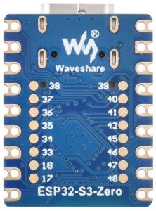 Waveshare ESP32-S3-Zero M S3FH4R2, Dual-Core, 240MHz, Wi-Fi & BT 5, USB-C, ohne Header