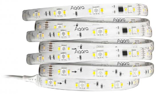 Aqara Erweiterung fr LED Strip T1 - smarter Lichtstreifen, 1 m Erweiterung, Matter, IP44
