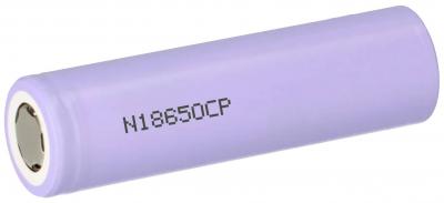 BAK Lithium-Ionen Akku Typ 18650: 3350mAh, 3.6V, Flat-Top