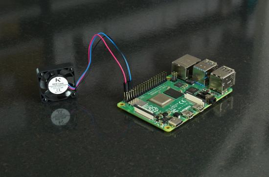 KKSB 30x30x7 mm PWM Lfter, 5V DC, 3-Pin Anschluss, OS-gesteuerte smarte Khlung fr Raspberry Pi
