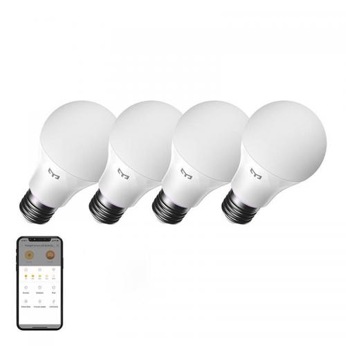 Yeelight Smart Bulb W4, Smarte LED Lampe, E27, 2700-6500K, dimmbar, WLAN + Bluetooth, 4 Stck