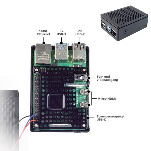 Raspberry Pi 4B, 4GB Basic Kit
