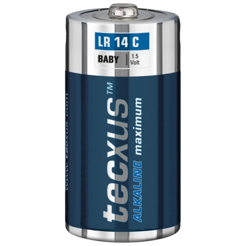 tecxus Batterien Alkaline Baby C