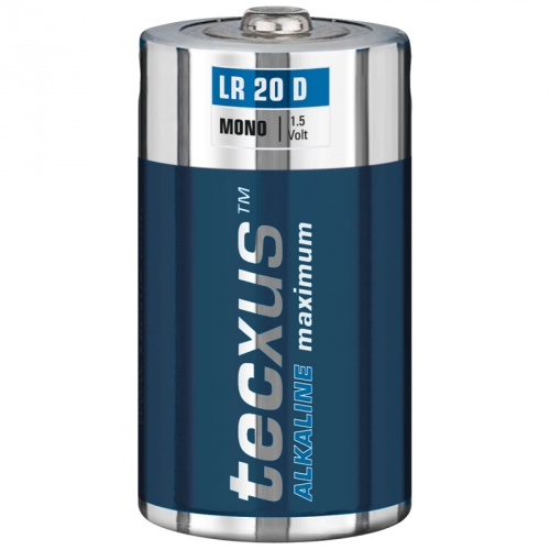 tecxus Batterien Alkaline Mono D