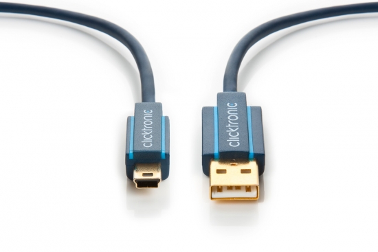 Clicktronic Casual Mini USB 2.0 Adapterkabel - Lnge: 3,00 m