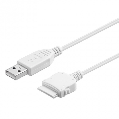 USB 2.0 Hi-Speed Kabel A Stecker  Apple 30-pin. Dock-Connector - Farbe: wei